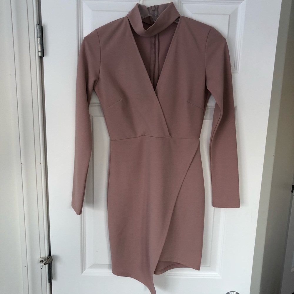 Choker Neck Dress